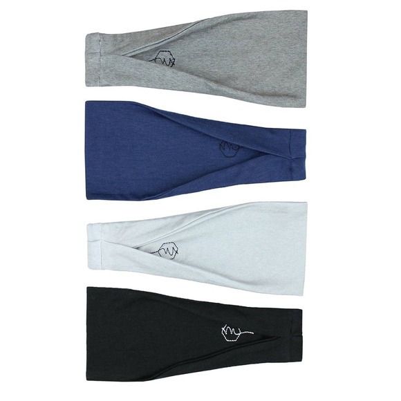 Maven Thread Women's 4-Pack Workout Headbands Yoga Running Sweat-Wicking No-Slip - Picture 1 of 4